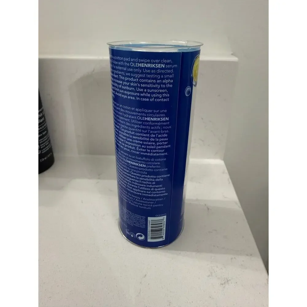 $19 New Ole Henriksen Glow2OH Dark Spot Toner 65mL AHA Facial Toner